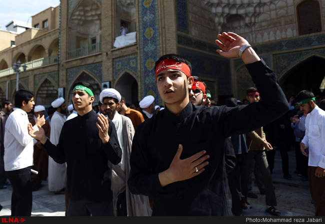  تجمع روحانیون و طلاب حوزه علمیه قم در اعتراض به حادثه منا