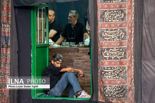 عزاداری در تکیه سادات اخوی