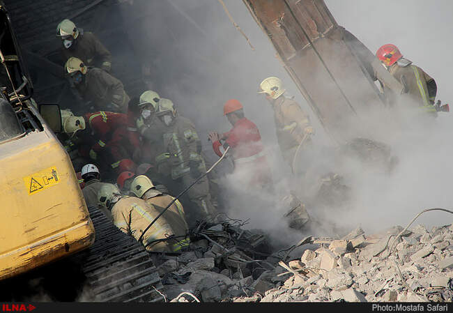 هفتمین روز حادثه پلاسکو/2