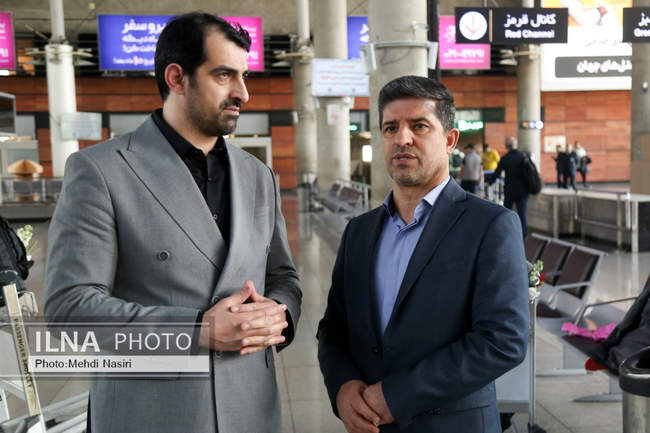 بازگشت تیم ملی بسکتبال به تهران 