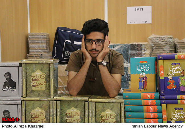 بازدید وزیر فرهنگ عراق از بیست و هشتمین نمایشگاه کتاب