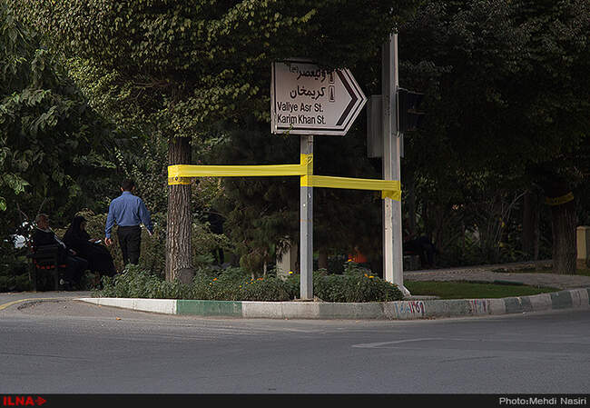 خیابانهای تهران در تصرف سفید بالک ها
