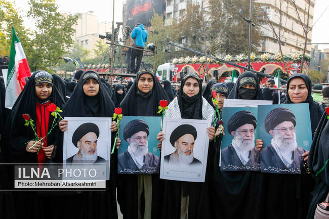 تشییع ۱۰۰ شهید گمنام دفاع مقدس