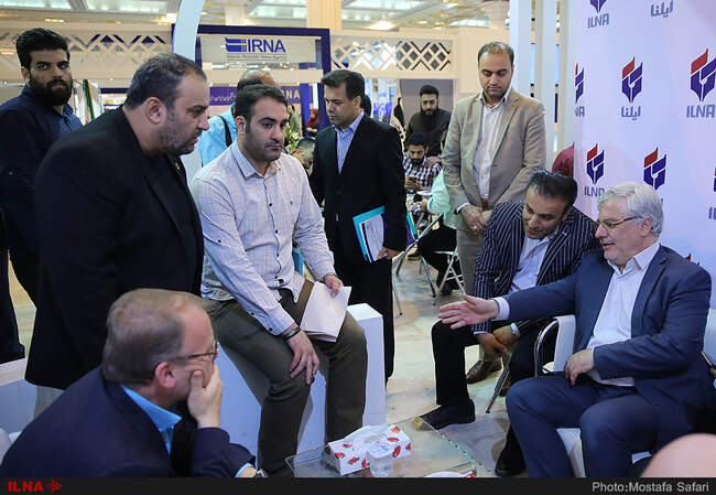 غرفه ایلنا در ششمین روز بیست و سومین نمایشگاه مطبوعات و خبرگزاری‌ها / 3