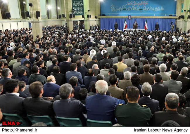 دیدار رهبر انقلاب با فعالان محیط زیست