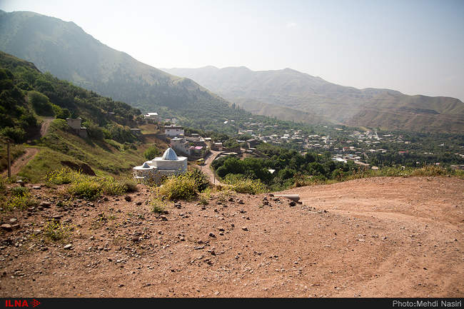 روستای کلشتر و توربین‌های بادی منجیل