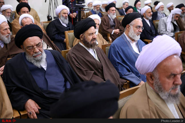 دیدار رئیس و اعضای مجلس خبرگان با رهبر معظم انقلاب 