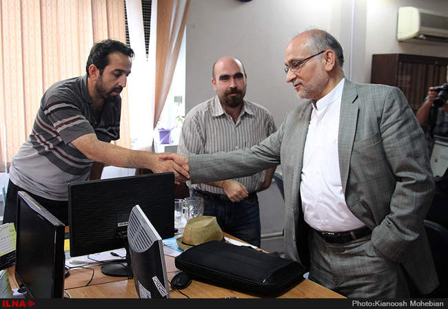 حضور سید حسین مرعشی در خبرگزاری ایلنا