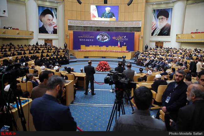 گزارش تصویری همایش بزرگداشت چهلمین سالگرد شهادت حاج سیدمصطفی خمینی