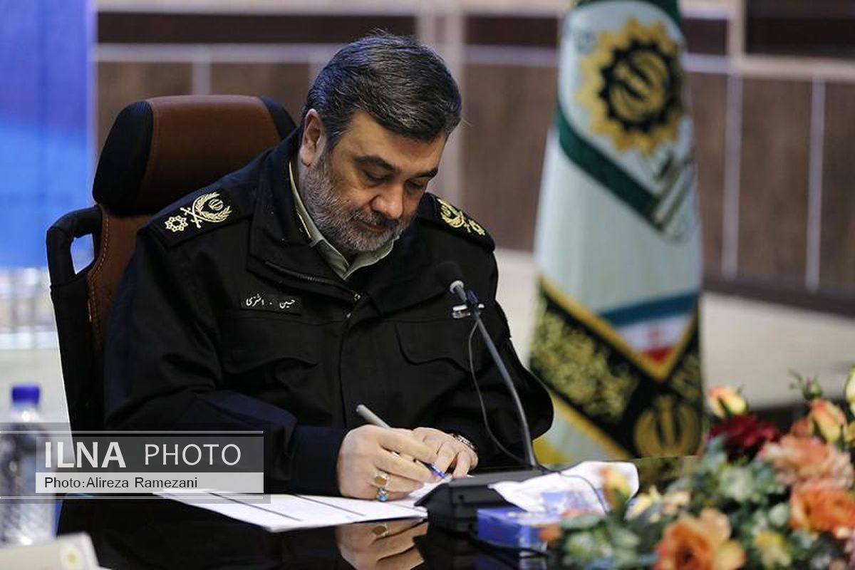 تسلیت فرمانده ناجا  برای درگذشت مرحوم امیر سرلشکر سلیمی 
