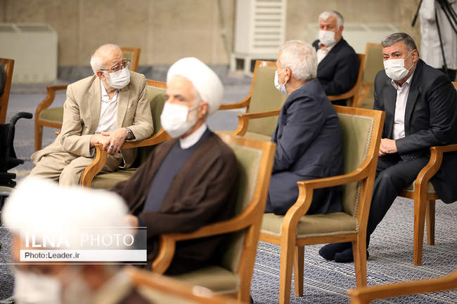 دیدار رئیس‌ و اعضای مجمع تشخیص مصلحت نظام با رهبر انقلاب