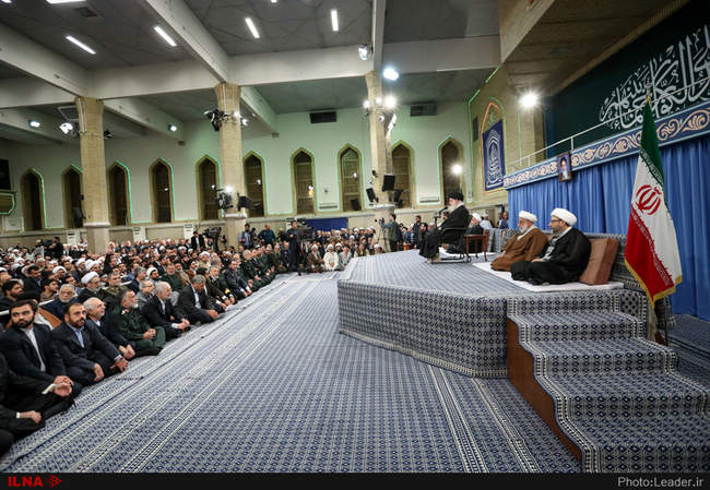 دیدار مسئولان نظام، مهمانان کنفرانس وحدت اسلامی و سفرای کشورهای اسل�