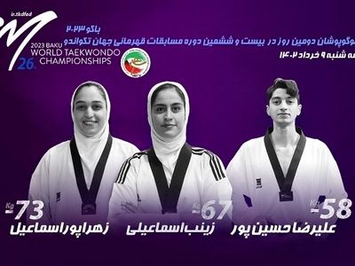 نمایندگان تکواندو ایران در روز دوم حذف شدند