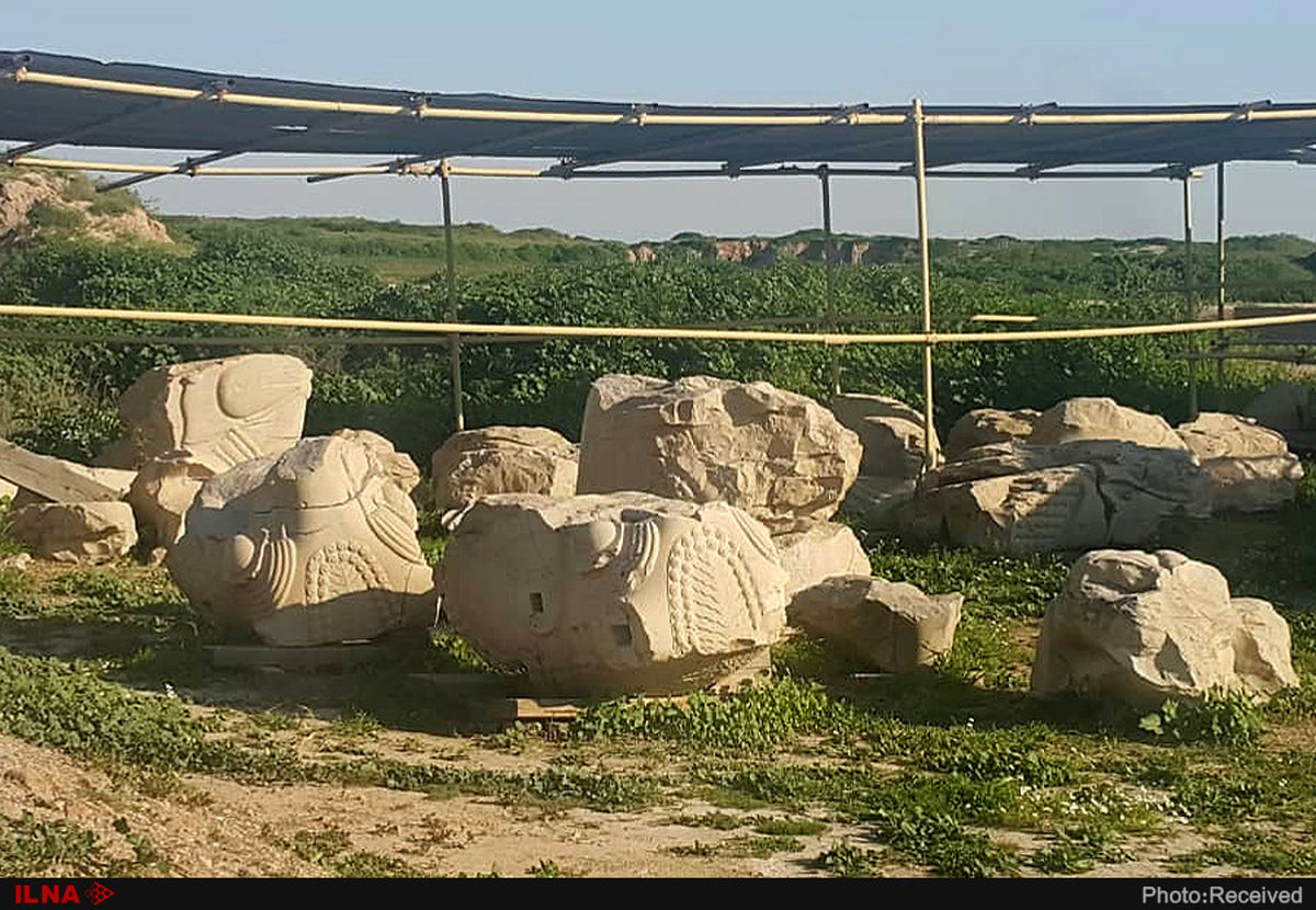 شرایط نامناسب نگهداری از میراث جهانی شوش+عکس