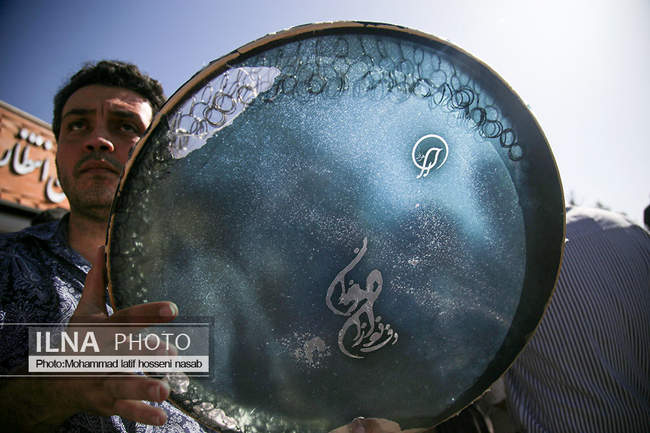 مراسم تشییع پیکر مداحو