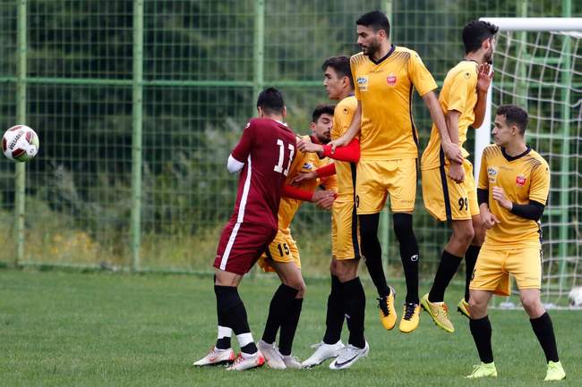 گزارش تصویری تمرین پرسپولیس؛ تذکر جدی دستیار کالدرون به بازیکنان