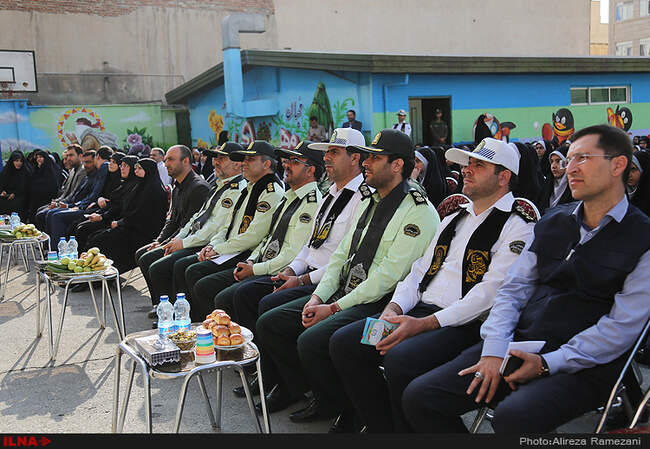 گزارش تصویری از آیین بازگشایی مدارس با حضور سردار رحیمی