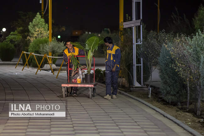 هشتمین نمایشگاه گل و گیاه در یزد