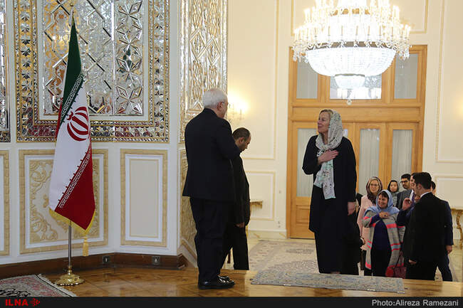 Zarif meets Dutch counterpart in Tehran