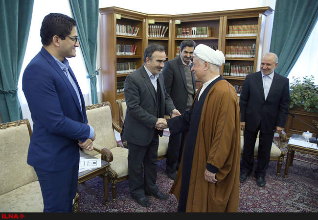 دیدار رئیس، دبیرکل و اعضای شورای سیاستگذاری کیفیت کشور با آیت‌الله هاشمی رفسنجانی