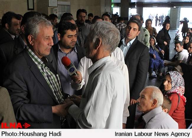 روزکاری وزیر کار در استان البرز