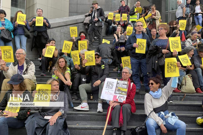 تظاهرات فرانسوی‌ها علیه افزایش هزینه‌های زندگی 