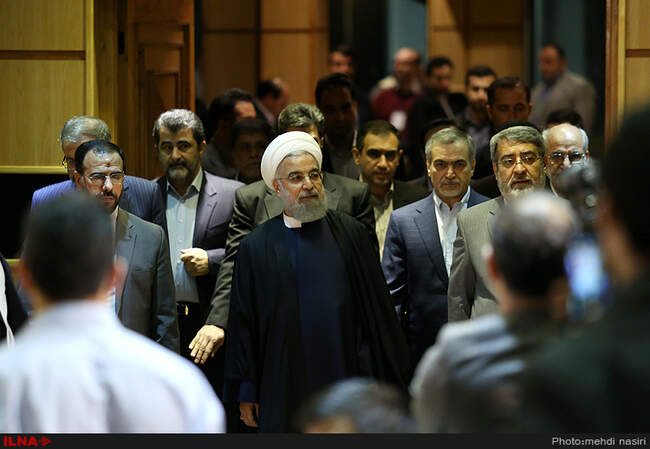 حضور رییس جمهور پای صندوق رای 