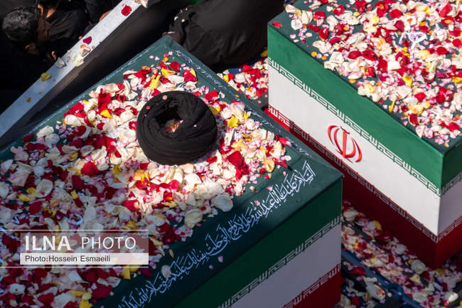 Funeral ceremony of the martyred revolutionary leader