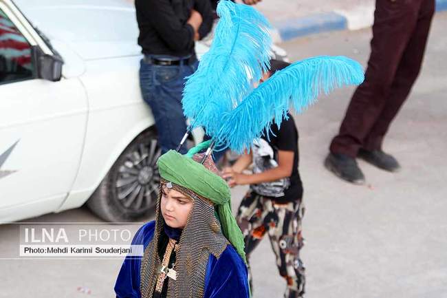 ورود نمادین کاروان امام حسین (ع) به کربلا 