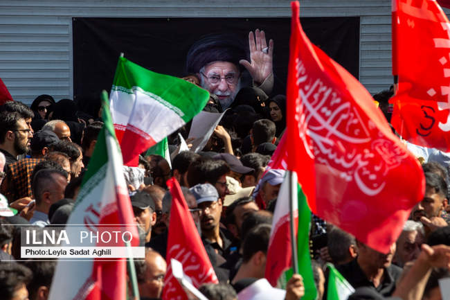 دومین روز مراسم وداع با رهبر شهید انقلاب در مصلای تهران/ 10