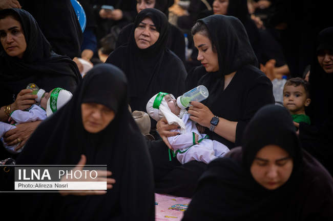 مراسم شیرخوارگان حسینی در قزوین