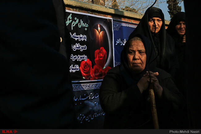 مراسم ترحیم ۶۶ جان باخته هواپیمای تهران – یاسوج