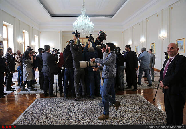 Meeting of Foreign Ministers of Iran and Spain
