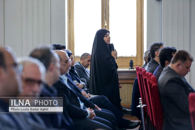 حضور رییس جمهور در جمع مدیران ارشد وزارت امور خارجه