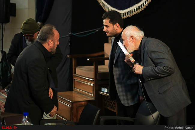 مراسم ختم فرزند احمد توکلی