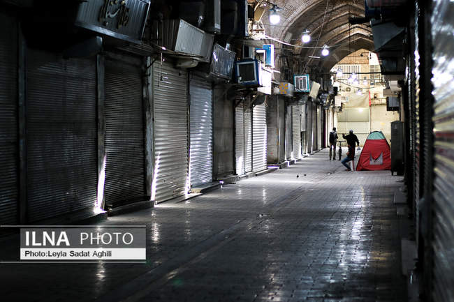 موج چهارم کرونا بازار بزرگ تهران را تعطیل کرد