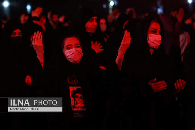 مراسم احیای شب بیست و یکم رمضان در ستاد فرماندهی انتظامی تهران بزرگ