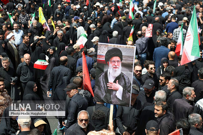 مراسم تشییع شهدای اقتدار - تهران / 4