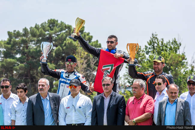 دور دوم مسابقات موتورسواری سرعت ایران