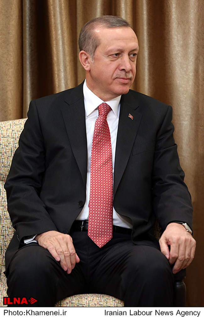 دیدار رییس جمهوری ترکیه با رهبر انقلاب