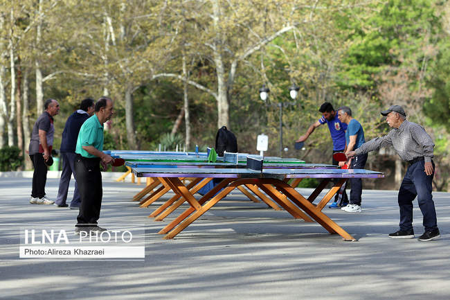 روز طبیعت در بوستان ملت تهران