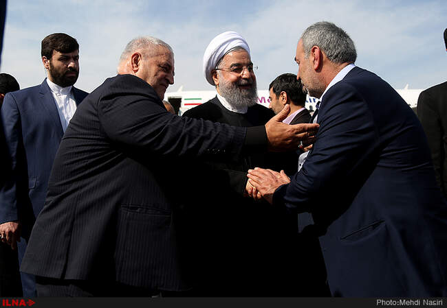 ورود حسن روحانی به گرگان