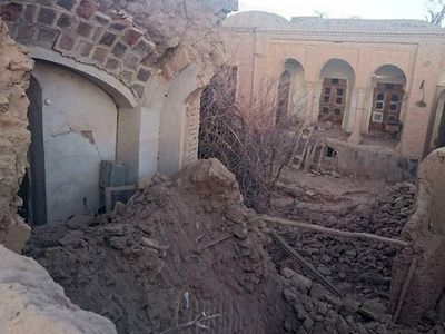 آسیبِ ۲۶ بنای تاریخی کرمان بر اثر زلزله