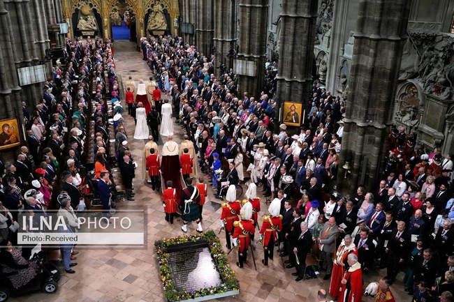  تصاویری از مراسم تاجگذاری چارلز سوم و کامیلا 