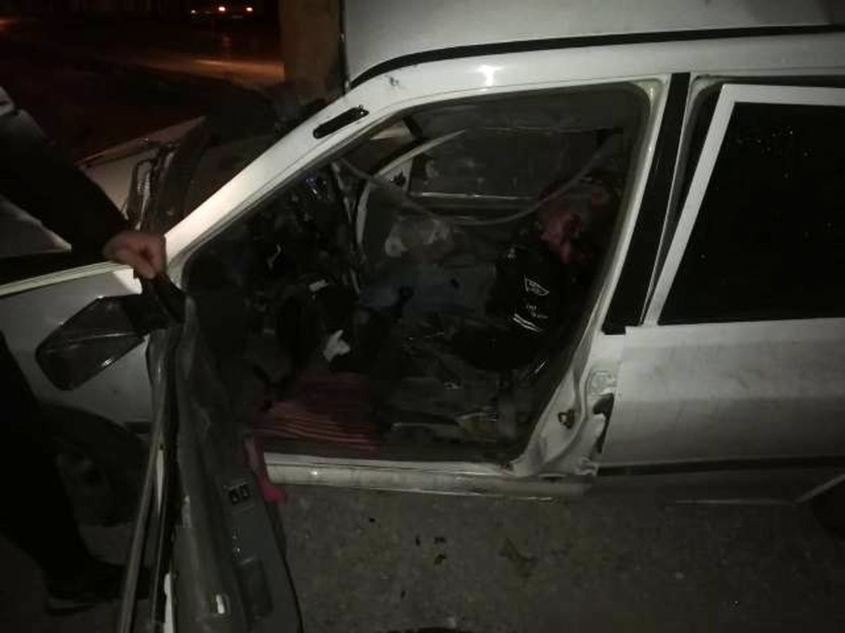 ۲ نفر فوتی به دلیل برخورد پراید با پل در اصفهان
