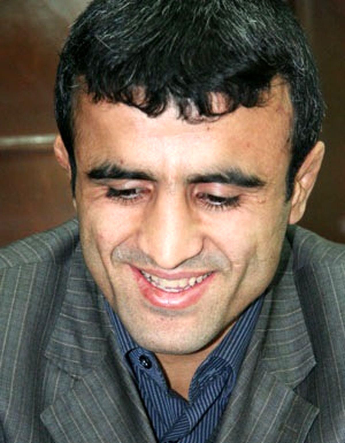 تیم کشتی ترکمنستان در راه مازندران