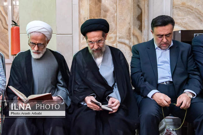 مراسم ختم همسر آقامحمدی