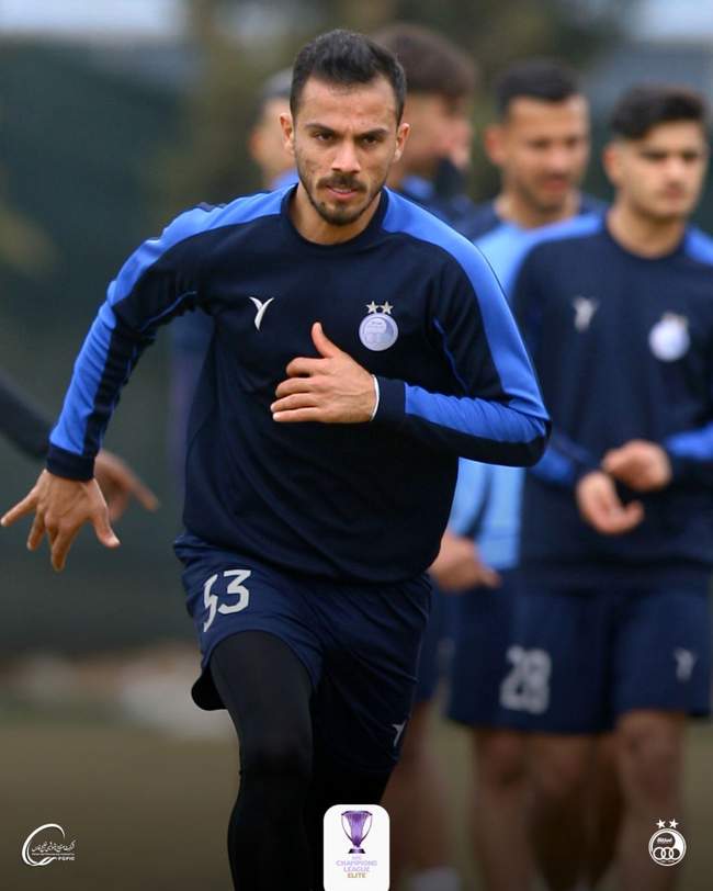 گزارش تصویری: تمرین شاداب استقلال پیش از سفر به عربستان