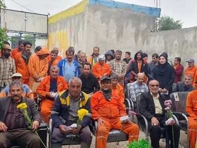از کارگران خدمات شهری ایذه تقدیر شد