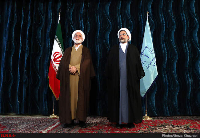 مراسم تحلیف و ادای سوگند کار آموزان قضایی